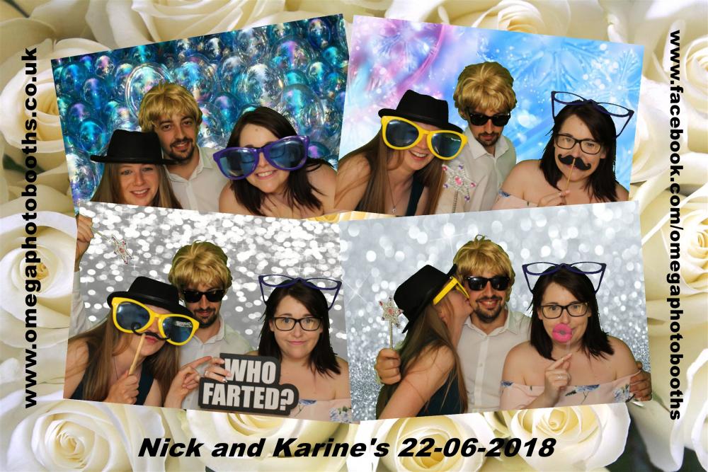 Nick & Karine's Wedding | View more photos from the event at gallery.omegaphotobooths.co.uk/u/Omega-Photobooths/Nick-Karines-Wedding